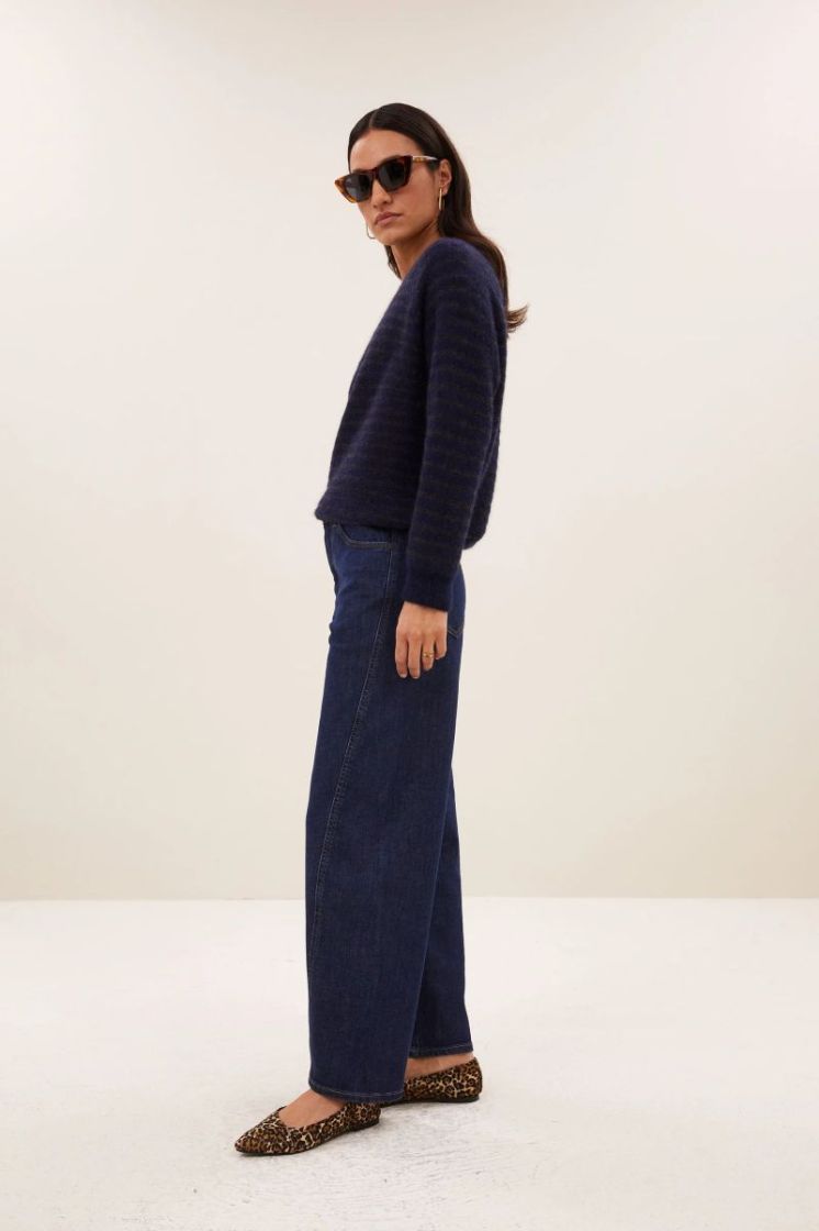 Begum Dark Jeans Blauw